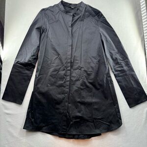 COS Black button Front shirt Jacket - Size 4 US